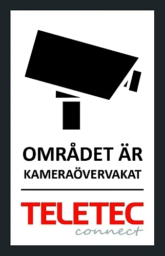 SKYLT KAMERABEVAKNING