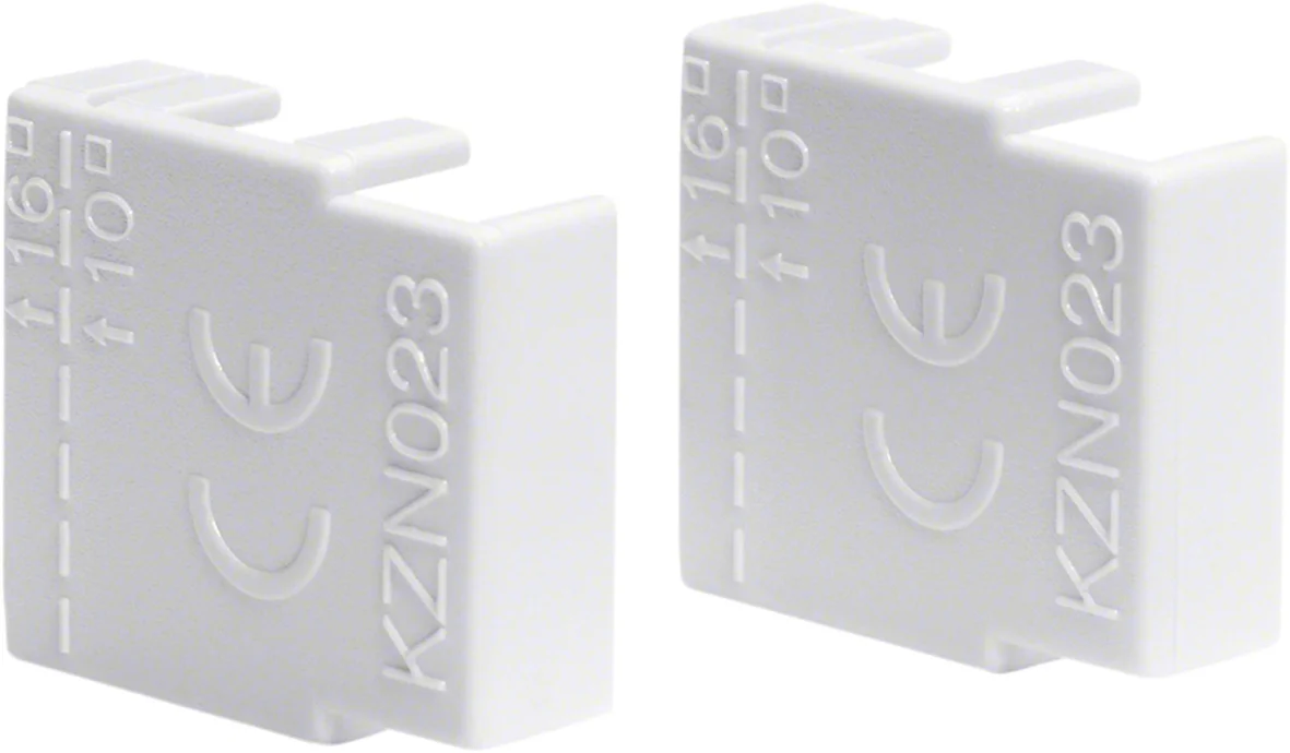 HAGER ÄNDSTYCKE 2-PACK