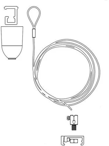WIREUPPHÄNG 1,5M GLOBAL TRAC