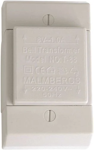 RINGLEDNINGSTRANSFORMATOR 8V - VÄGG