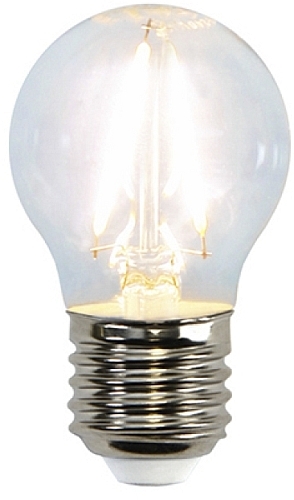 LED filament klotlampor E27