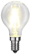 LED filament klotlampor E14
